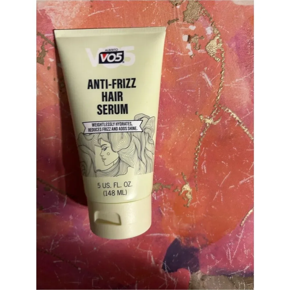 VO5 Anti-Frizz Hair Serum - Pale Yellow Tube